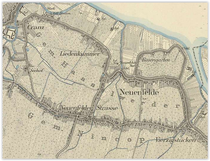 Neuenfelde um 1900